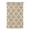 Brown White White, variant on Sheer Curtains 45 Inch Length, Boho Moroccan Semi Sheer Curtains Light Filtering Window Treatment, Vintage Morocco Quatrefoil Geometric Privacy Voile Drapes for Living Room Bedroom 52x45 Inch