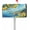 Blue Yellow Black, variant on Summer Lemon Mailbox Covers Magnetic Standard Size 18.5" x 21.7" Flowers Leaves Wood Grain Replaceable Post Wraps Letter Box Cover Welcoming Outdoor Decoration for Yard Patio Garden
