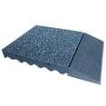 thumbnail image 4 of Rubber-Cal "Eco-Safety" Interlocking Playground Tiles - 3 x 19.5 x 19.5 Inch - 120 Pack - 332 Square Feet Coverage - Blue/White Speckled, 4 of 9