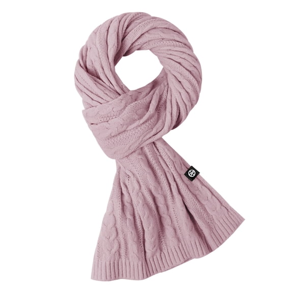 CAIVO Women Men Winter Outdoor Warm And Cold Cape Knitted Scarf Lovers Wool Soft Waxy Long Scarf Vintage Shawls Wraps