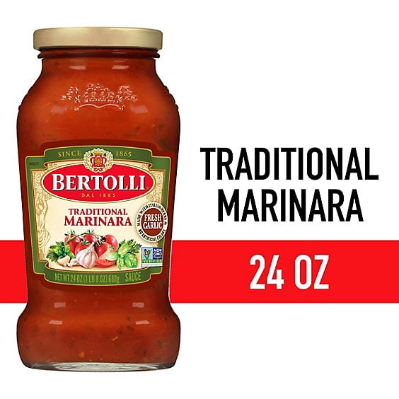 Bertolli Traditional Marinara Sauce - 24 Oz Pack of 2