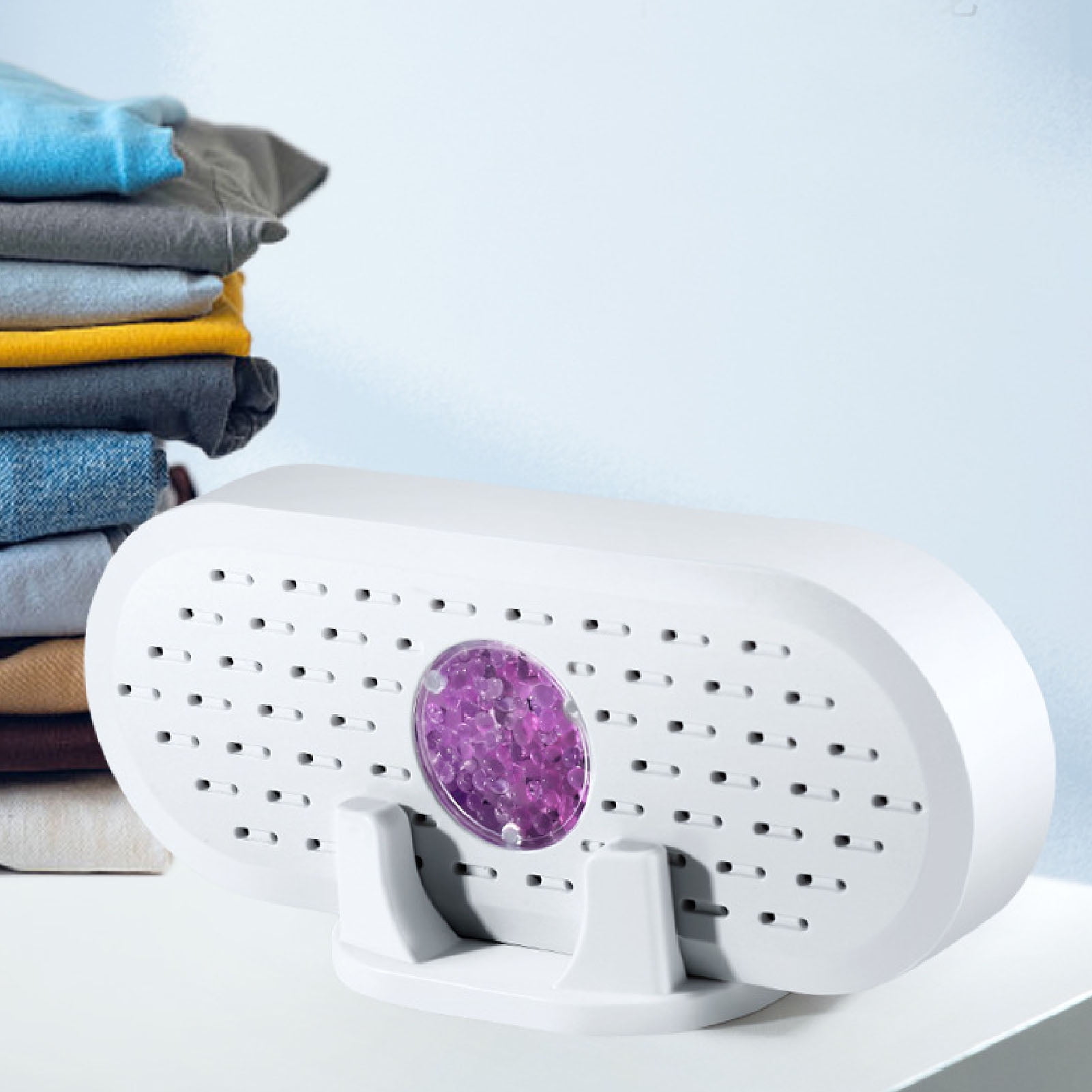Electric Moisture Absorber, Visual Window Energy Saving Powerful Dehumidifiers 6V  For Home