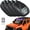 4PCS, variant on Solar Car Roof RGB Strobe Light with Remote Control, Smart Sensing Marker Light, Start Lights for Car Roof, Wireless LED Mount, 8 Colors, for Motorcycle, Vehicle, Truck, Night Driving