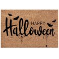 thumbnail image 1 of Qocolhg Halloween Terrifying Theme Door Mat, Halloween Rug, Spectre Decoration, Entrance Door Floor Mat Kitchen Rug Decorations Indoor and Outdoor Welcome Doormat (16x24in), 1 of 7
