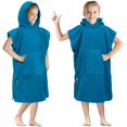 thumbnail image 1 of Poncho Surf para Cambiarse con Capucha y Bolsillo, Toalla de Playa para Niños de 3 a 7 Años, 1 of 7