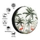 thumbnail image 4 of Balery Flamingo Palm Trees Cubiertas para Neumáticos - Protector Resistente para Neumáticos de Camioneta, SUV, Remolque, Camper y RV-14 inch, 4 of 6