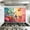 Color 3, variant on Kitchen Backsplash Peel and Stick Wall Murals Abstract sun boho minimalist geometric abstract sunset Removable Mural 35.4"W x 23.6"H, Oil Proof Vinyl Wallpaper for Fireplace & Behind Stove