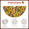 thumbnail image 4 of KLL Dancing African Womens Christmas Tree Skirt 36" ,Party Decorations Farmhouse for Christmas Decorations Holiday Party, 4 of 6