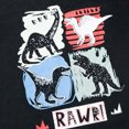 thumbnail image 5 of HCNTES Toddler Boys Shirts Set 2T 3T 4T 5T 6T 7T 8T Dinosaur Print Casual T-Shirt Shorts Set Boys Outfits Set Toddler Boy Summer Clothes, 5 of 5