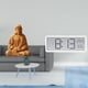 thumbnail image 2 of Estatua del Corazón de Jesús, figura católica, figura de Jesús, obra de arte, reloj de pared digital, construcción de resina, decoración moder, 2 of 8
