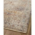 thumbnail image 7 of Loloi II Sorrento Natural / Multi 9'-6" x 9'-6" Round Area Rug, 7 of 7