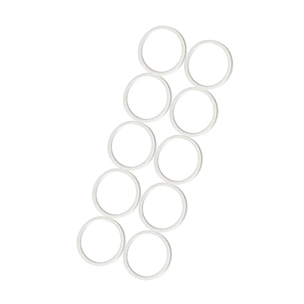 Espaciadores de rueda de cadena Arandela de 1 espesor Placa de rueda de cadena Junta de tornillo para rueda de cadena de vástago Cola Espaciador de rueda de cadena de bicicleta