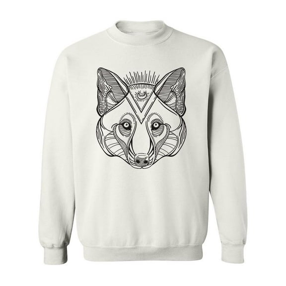 Bear Ethnic Totem. Sweatshirt Men -Image by Shutterstock, Male Large