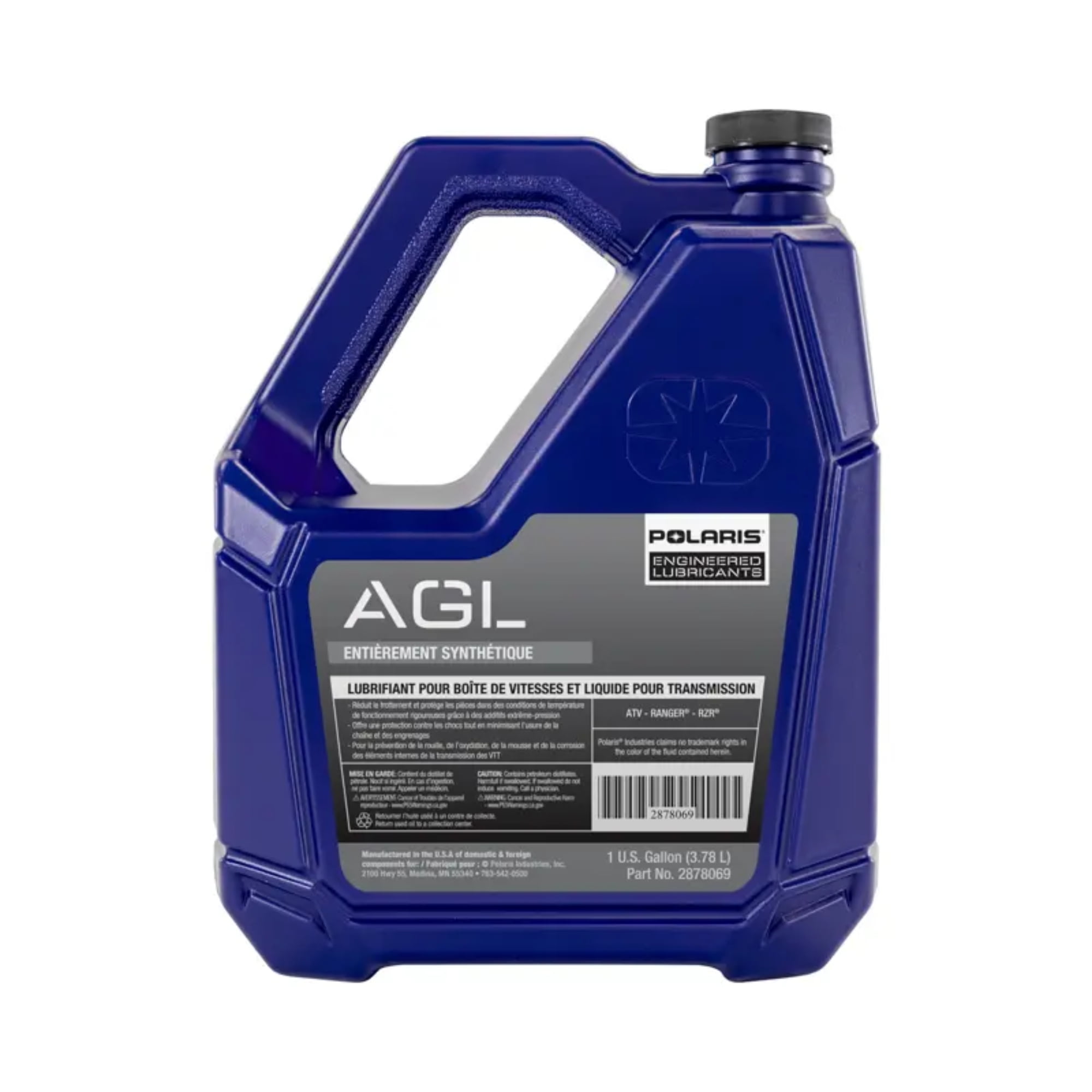 Polaris OEM Automatic Gearcase Lubricant and Transmission Fluid Gallon, 2878069