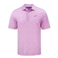thumbnail image 2 of Men's Cutter & Buck  Pink Philadelphia Eagles Pike Eco Flora Print Recycled Polo, 2 of 3