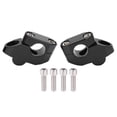 thumbnail image 4 of Peahefy Aluminum Alloy Handlebar Riser 7/8in Handlebar Risers CNC Aluminum Alloy Universal Motorcycle Modification Accessory, 4 of 8