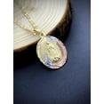 thumbnail image 2 of Necklace Pendant Virgencita de Guadalupe Chain 20" for Womens Cadena para Mujeres, 2 of 6