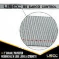 thumbnail image 5 of US Cargo Control E Track Ratchet Strap With F Track Hooks and Spring E-Fittings - 2 Inch X 16 Foot Gray E Track Strap - Easily Secure Cargo In An Interior Van Trailer, 5 of 5