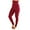 Burgundy, variant on TD Collections Fleece Lined Leggings - High Waist Slimming Thick Tights - Many Colors (Burgundy)