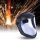 thumbnail image 4 of Casco de protección facial con visera de policarbonato transparente, casco de seguridad para soldar y amolar. 3 x 27 cm, 4 of 9