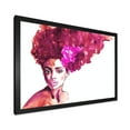 thumbnail image 2 of Designart 'Portrait of Afro American Woman VI' Modern Framed Art Print, 2 of 4
