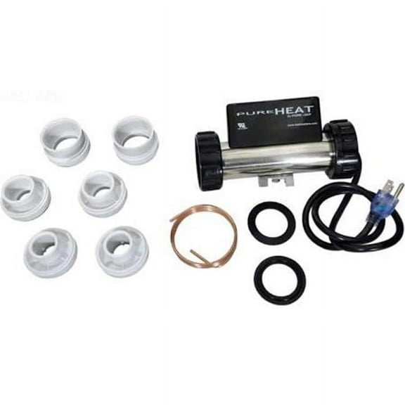 Hydro-Quip PH101-15UP 1.5 in. NEMA Cord Bath Heater In-Line with Pressure Switch