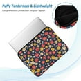 thumbnail image 2 of FORMRS 13"-13.3" Laptop Sleeve Protective Case Soft Carrying Quilted Computer Bag Cover, Small Colorful Flower, 2 of 7