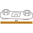 thumbnail image 2 of CHRYSLER OEM Front Suspension-Bracket Nut 6510215AA, 2 of 2