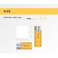 thumbnail image 3 of HOUSELABELS 1" x 1" Multipurpose Labels on 1" Core Compatible With Zebra and Rollo Printers, 32 Rolls / 1,380 Labels per Roll, 3 of 7