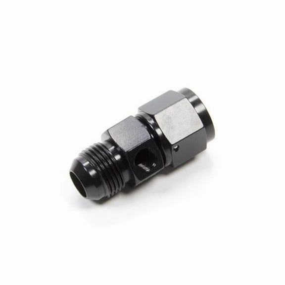 FRAGOLA 495008-BL AN-NPT Fittings and Components Gauge Adapter Fitting #10 Male/Female Black