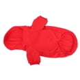 thumbnail image 1 of Sudadera con capucha de poliéster para mascotas, cálida, para invierno, para perros, cachorros y gatos (rojo XL), 1 of 11