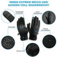 thumbnail image 2 of Gants d'Hiver Chauds Anti-Froid Écran Tactile Gants de Course pour Hommes Femmes, 2 of 9