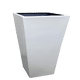 thumbnail image 1 of Maceta de Fibra de Vidrio FibraFormas Mod. Obelisco Chico Blanco, 1 of 5