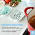 thumbnail image 5 of Heartland Home Porcelain Nesting Spoon Rest 2pc Set - Big Spoon/Little Spoon, 5 of 7