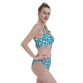 thumbnail image 6 of High Waisted Bikini Sets For Women, Flying Bees Swimsuits Tummy Control, Two Pieces Bathing Suit, 6 of 8