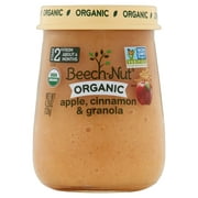 Beech-Nut Organic Apple, Cinnamon & Granola Stage 2 from About 6 Months, 4.25 oz