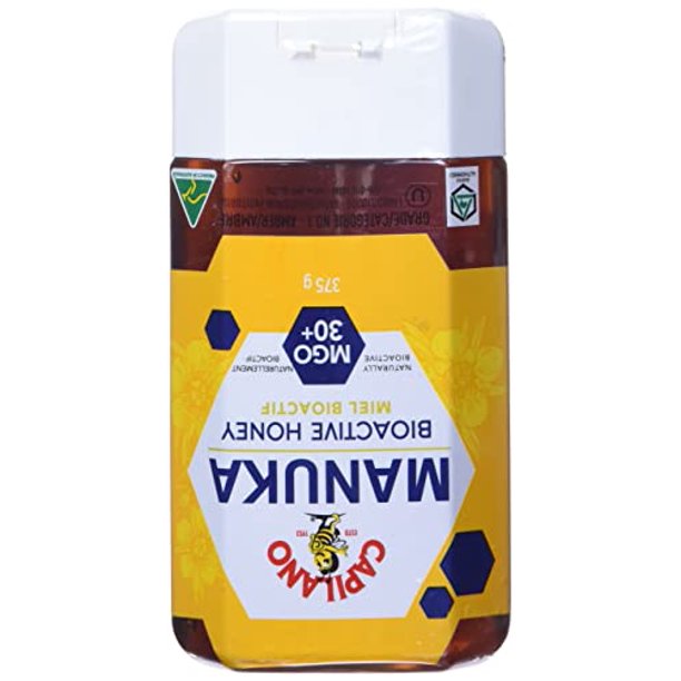 Capilano Manuka Honey Naturally Bioactive MGO30+ 375g. Non Drip