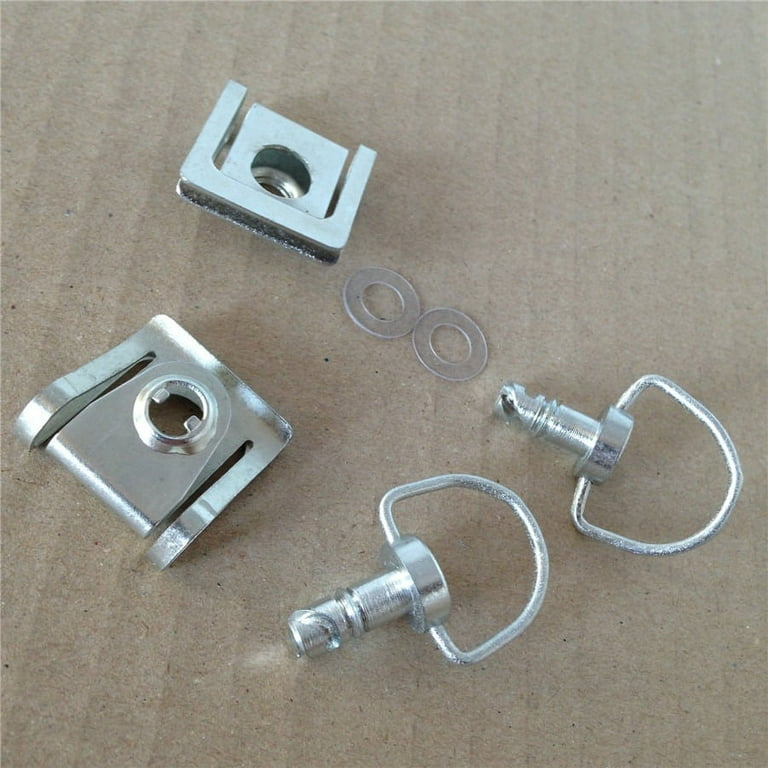 HTT MOTOR 19mm Chrome Quick Release Fasteners Fairing Bolts Studs