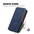 thumbnail image 4 of for iPhone 13 Wallet Case, Vintage PU Leather Flip Case with Card Holder Kickstand Hidden Magnet Folio Case Book Cover Compatible with iPhone 13 - Blue, 4 of 7