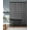 Black, variant on WARM HOME DESIGNS White Modern Shower Curtain 84 Inches Long. GSH White 36