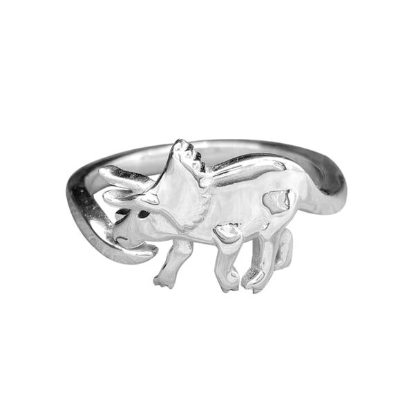Platinum Plated Cubic Zirconia Wedding Engagement Band Ring Women Jewellery