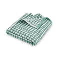 thumbnail image 4 of Mainstays Performance Super Soft Quick Dry Bath Towel Set, 4-Piece, Checkered Green, 4 of 7