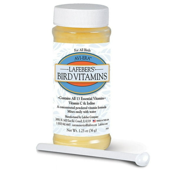 Lafeber Avi-Era Bird Vitamins for All Birds [Bird Supplements, Lafeber, Bird Supplies] 1.25 oz