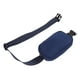 thumbnail image 4 of Riñonera de nailon elegante para mujer, ajustable para senderismo, compras y deportes, color azul oscuro, 4 of 8