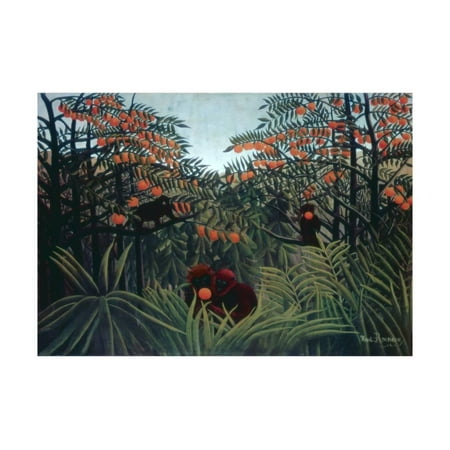 Henri Rousseau Artwork - The Tropics, 1910 Print Wall Art By Henri Rousseau