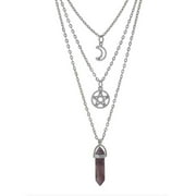 STAOEDU Layering Necklaces For Women Necklace Set, Cuban Link, Snake Chain, Twisted Rope and Twisted Chain, Trendy Layering Necklace