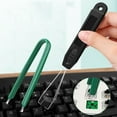 thumbnail image 2 of Keycap Puller Kit Mechanical Keypad Keycap Puller Keypad Cleaning Set for Mechanical Keypad Key Shaft Remover, 2 of 10