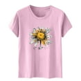 thumbnail image 4 of Womens Tops, Womens Summer Tops Dressy Casual 2025 Spring Womens Blouses Casual Summer Big Workout Tshirts Shirts Adults Basic Tees Fitted V Neck Womens Fashion Tops, 4 of 5