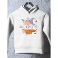 thumbnail image 3 of Cute Baby Fox W Broom Hoodie Toddler -Image by Shutterstock,  2 Toddler, 3 of 4