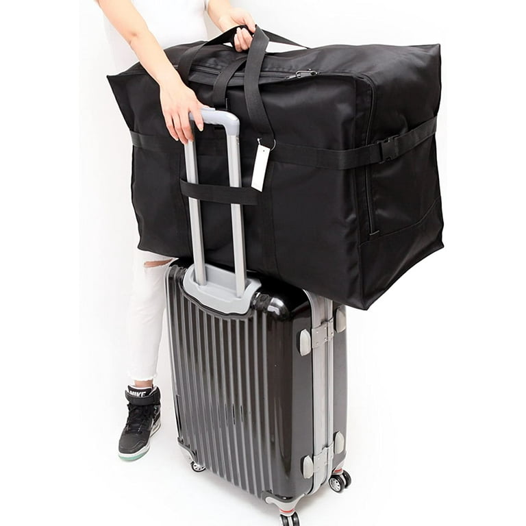 Extra Large Travel Duffel Bag with Trolley Sleeve Weekender